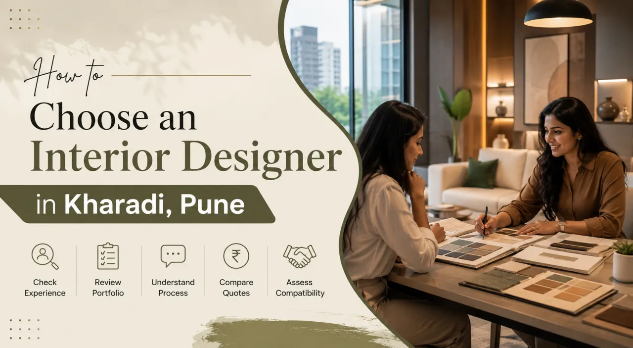 How to Choose an Interior Designer in Kharadi, Pune