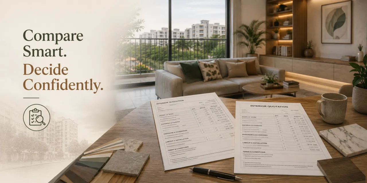 How to Compare Interior Quotations in Akurdi, Pune Without Missing the Fine Print