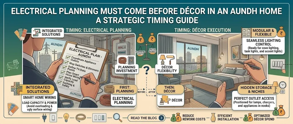 Why Electrical Planning Must Come Before Décor in an Aundh Home