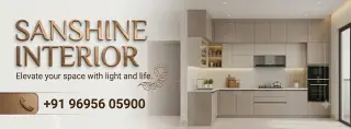 Logo of sanshine interior kanpur