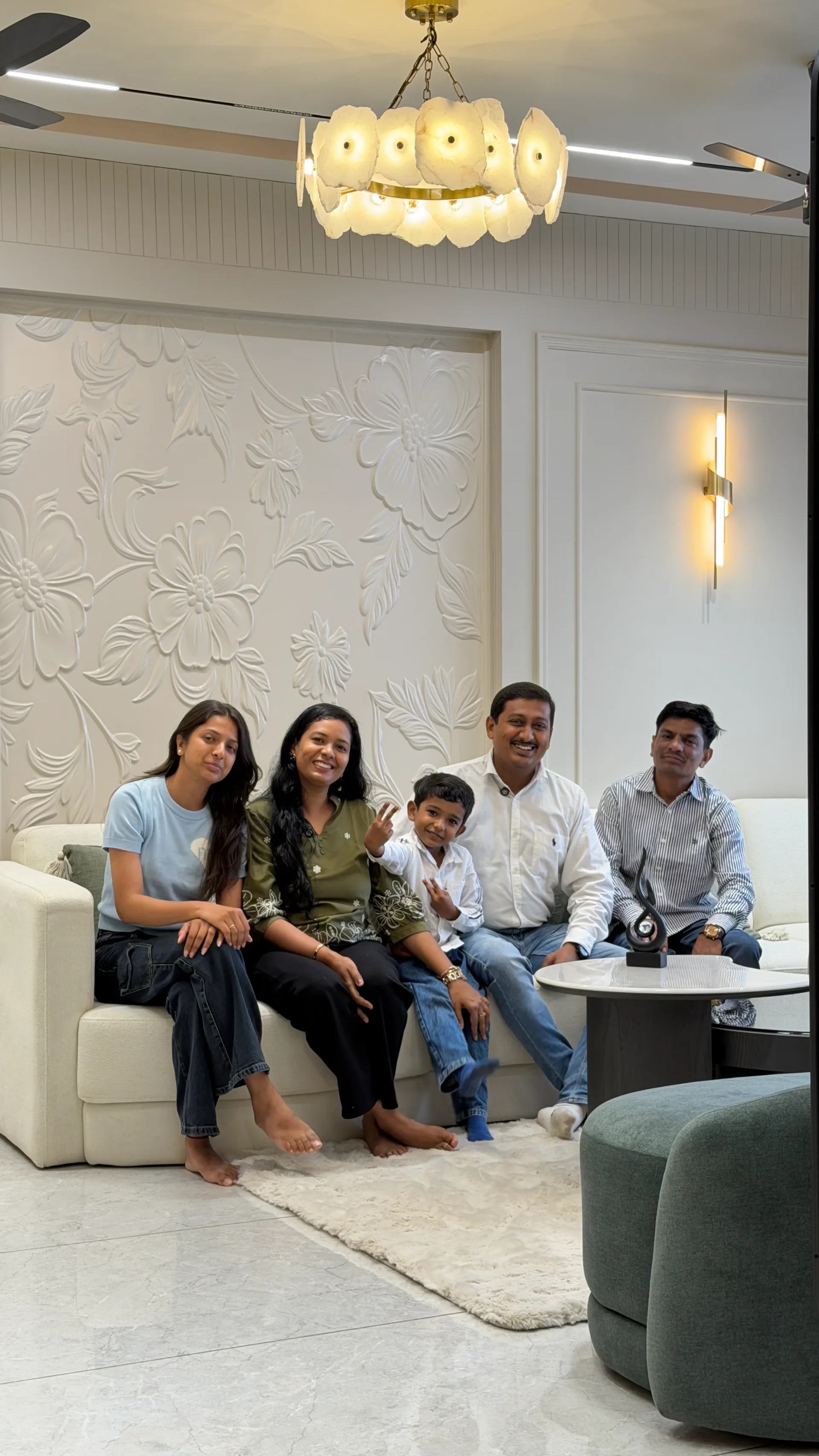 Featured project view, Modern style from Modern and luxurious 3bhk in Satellite road by sn interior studio