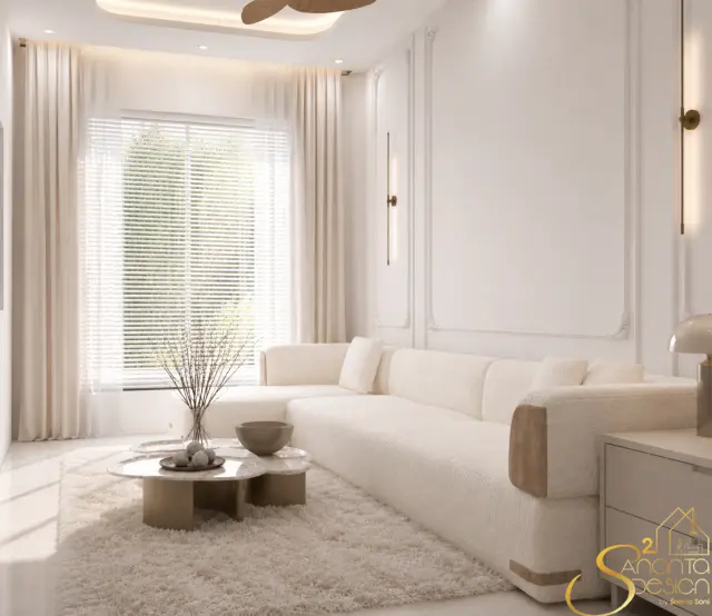 Modern 3 BHK Flat Interior in Jodhpur project