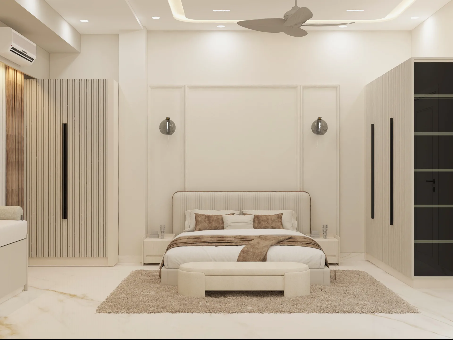 Featured project view, Minimalist style from 5 BHK House Interior in Jodhpur in Jodhpur by Interior designer Sneha Soni