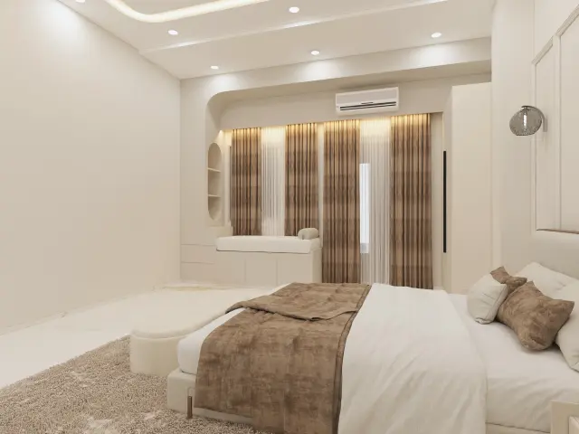 Bedroom, Minimalist style from 5 BHK House Interior in Jodhpur in Jodhpur by Interior designer Sneha Soni