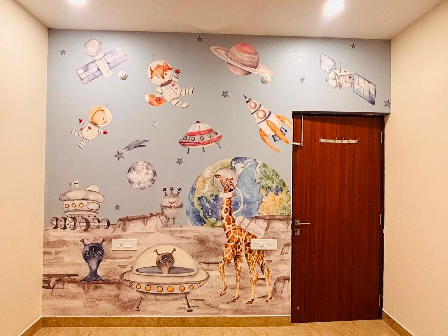 living-room feature walls by Wallpaper Professionals 3D Custom Wallpaper