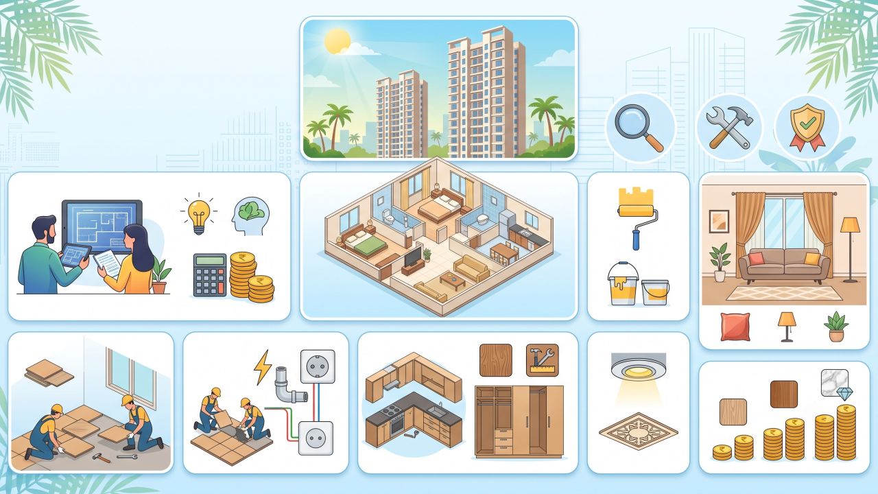 2 BHK Interior Design Cost in Andheri West, Mumbai: A Practical Planning Guide