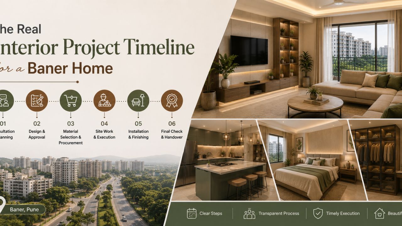The Real Interior Project Timeline for a Baner Home