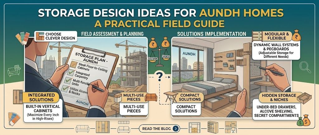 Storage Design Ideas for Aundh Homes: A Practical Field Guide